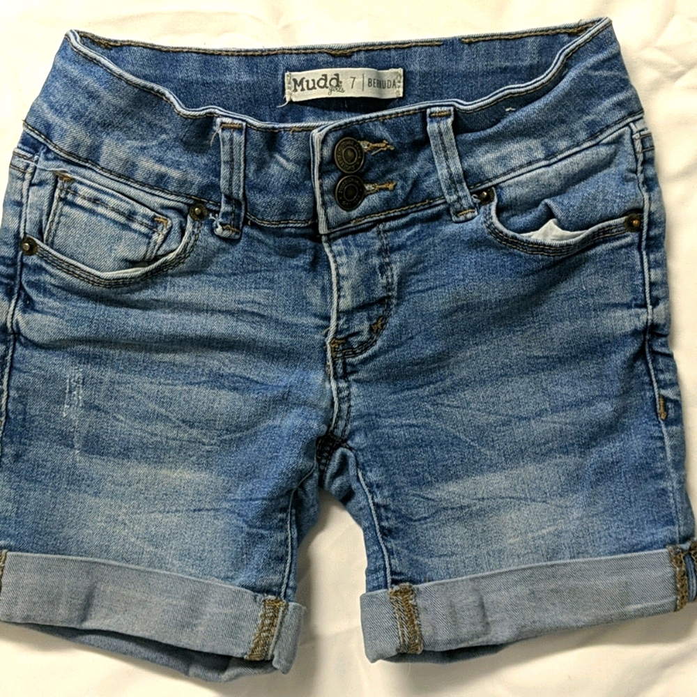 Girls Bermuda Jeans Shorts